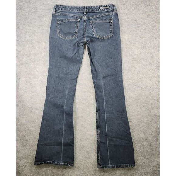 Express Bootcut Jeans Women Size 6 Ella Stretch Dark Wash 32x29 Casual - Picture 14 of 14